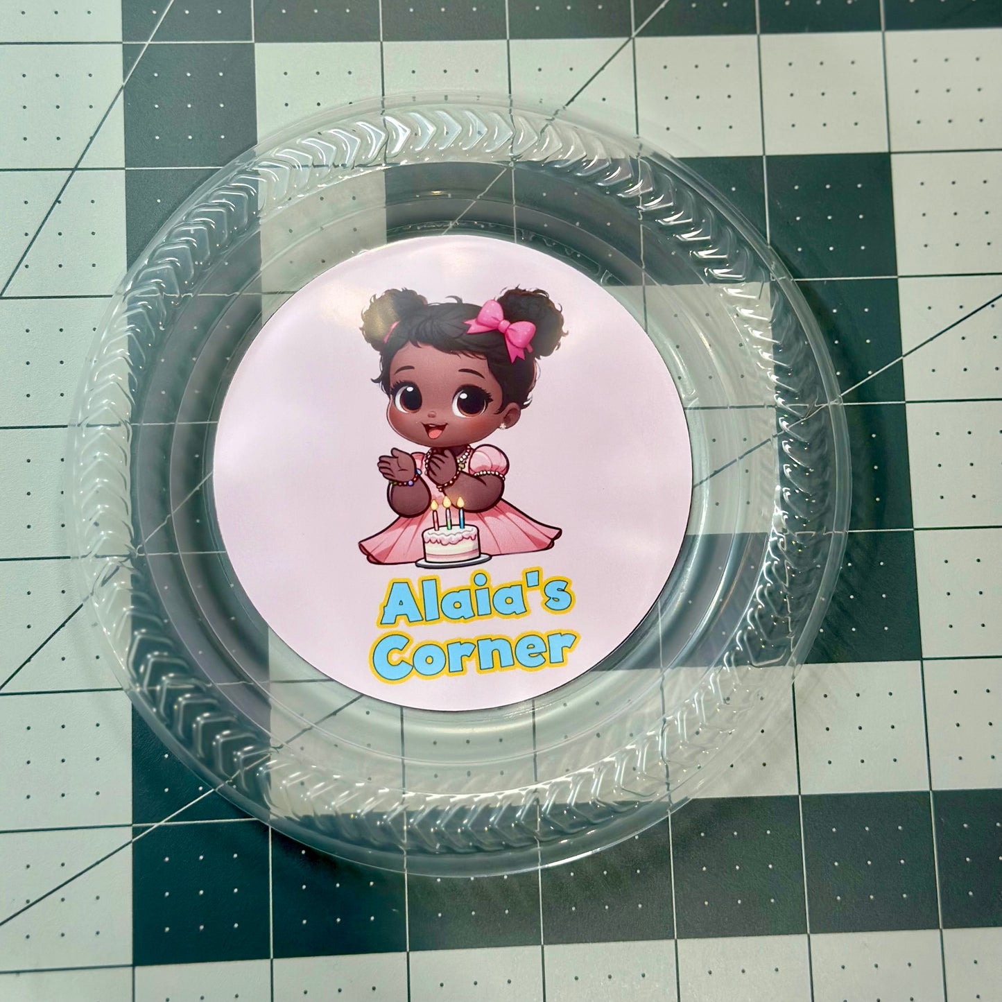 Custom Party Plates